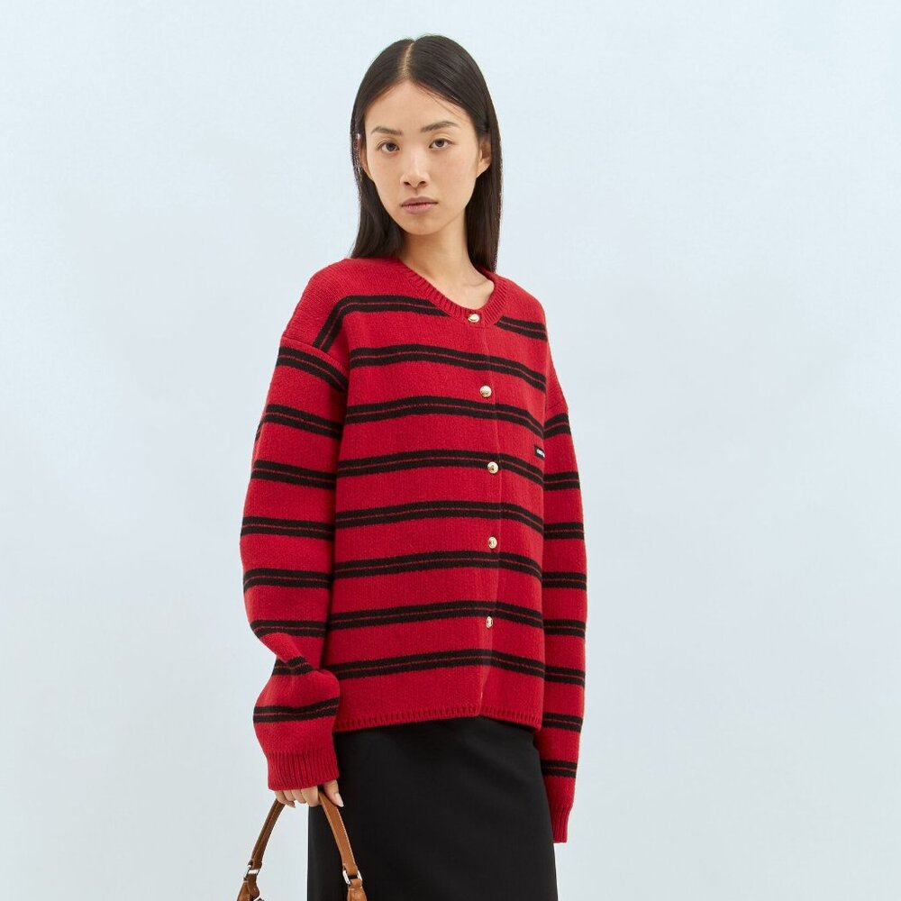 Miu Miu Shetland knit cardigan